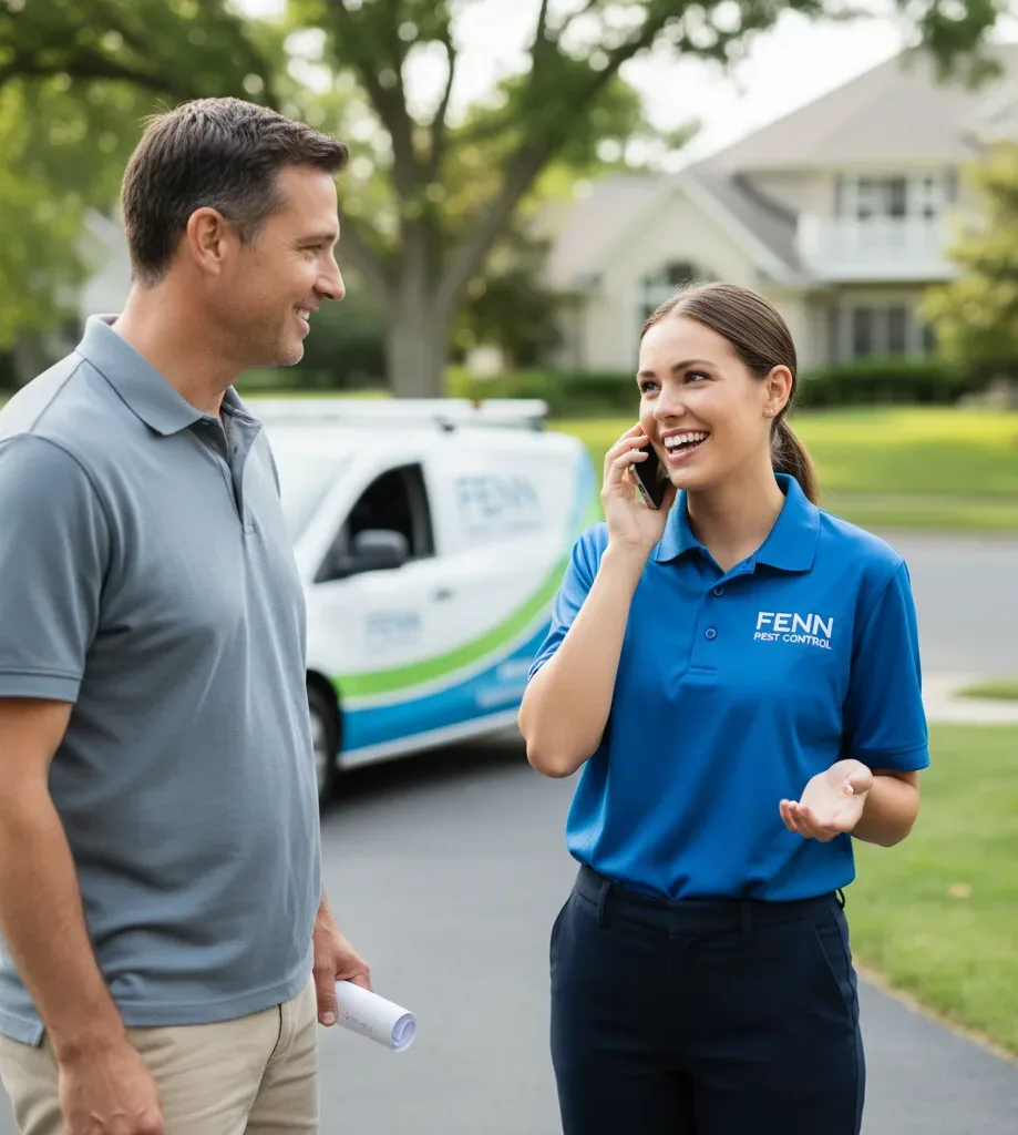 Fenn Pest Control customer support in Thomasville
